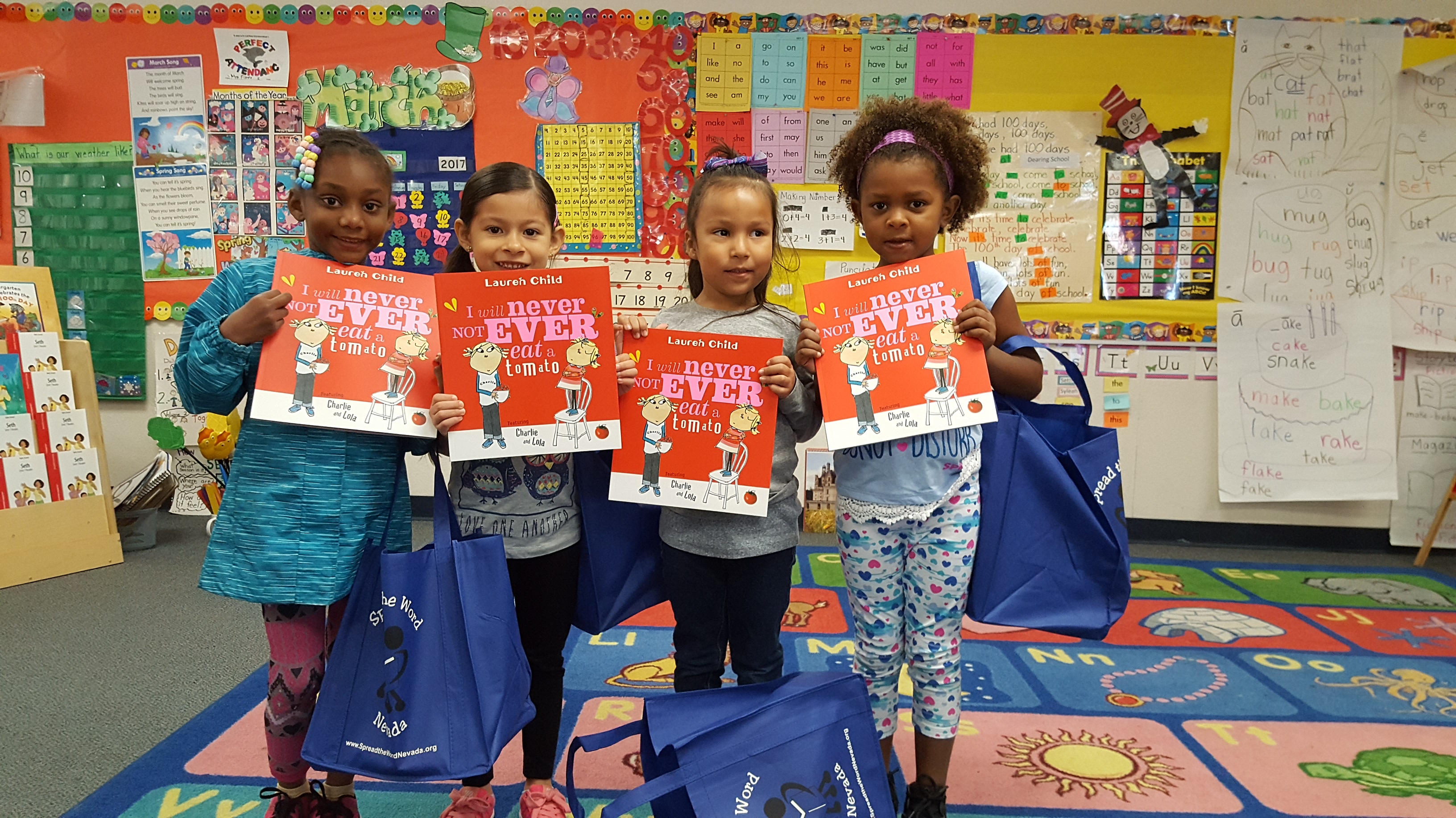 Kids with Books